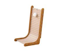 MagiDeal Cat Scratch Post Grinding Claw Gifts Cat Sleeping Nest Prevent Furniture Damage Pet Supplies Wood Home Decor Scratching Mat, beige