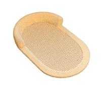 MagiDeal Cat Scratching Pad Cat Scratcher Sofa Bed Lounger Couch Board With Raised Edge Woven Center Linen Base Comfortable Lounge Space suitable for kittens small homes 58cmx38cmx13cm