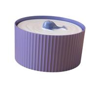 MagiDeal Cat Water Fountain, Cat Fountain for Drinking, Pet Water Fountain for Cats Inside, Automatic Cat Water Dispenser Bowl, Purple