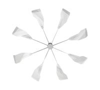 MagiDeal Central Air Conditioning Ceiling Vent Deflector Anti Direct Blowing Wind Guide Easily Install Outlet Windshield Wind Baffle