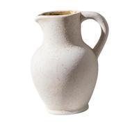 MagiDeal Ceramic Vase Flower Arrangement Housewarming Gift Decorative Vase Table Centerpiece for Bookshelf Entryway Farmhouse Kitchen, White