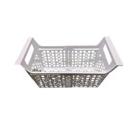 MagiDeal Chest Freezer Basket, Expandable with Hanging Handles, Adjustable Multipurpose Freezer Organizer Bin, Width 22cm