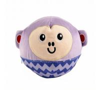MagiDeal Children Ball Bouncing Ball Interactive Ball Soft Toy Stuffed Orb With And Sewn Textile Features Coordination Auditory And Visual Perception Suitable, 264.6g, Monkey Bouncing Ball 66560-3