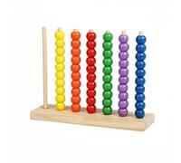 MagiDeal Children Counting Frame Abacus Toy Wooden Math Counter Manual Teaching Tool Sorting Beads Material Suitable for Preschoolers Classroom Use Learning Gift, Small Size Abacus