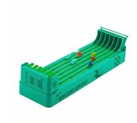 MagiDeal Children Game Featuring Bright Green Rectangular Track Interactive Board Game With Horse Pieces For Friendly Competition Family Entertainment
