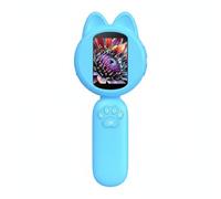 MagiDeal Children Kids Digital Handheld Viewer Electronic Magnifier Portable Screen Viewer 4x Magnification Lightweight Design suitable for classroom science field trips, Blue
