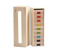 MagiDeal Children Stacking Blocks Wooden Stacking, Array, Regular, Stacking Game WZMM