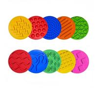 MagiDeal Children Training Pad Sensory Discs Stepping Stones Circles Balance Pads With Soft Silicone Textures For Touch Learning And Motor Skills suitable for classroom activities home play