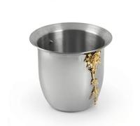 MagiDeal Chilling Container Ice Bucket Beverage Champagne Tub With Floral Accents And Smooth Polished Surface Suitable for dinner parties home decoration drink, Chrysanthemum Ice Bucket