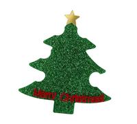 MagiDeal Christmas Tree Shape Nail Photo Prop Multipurpose Modern Acrylic Nail Art Display Props for Salon Studio Supplies, Green