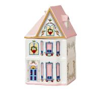 MagiDeal Christmas Village Spice House Xmas Decoration Miniature Resin Ornament Spice Jar for Cooking Holiday Sugar Countertop Baking, Style A