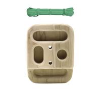 MagiDeal Climbing Hangboard with Rope Forearm Exerciser Strength Training Climbing Fingerboard for Strengthen Your Grips Arms and More