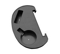 MagiDeal Clip on Side Tables, Phone Tray And Cup Holder, Clip on, Suitable for Sun loungers, Camping Chairs, Fishing Chairs, black