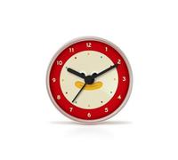MagiDeal Clock Cartoon Wall Suction With Waterproof Housing And Silent Sweep Movement suitable for washrooms kitchens bedrooms study rooms refrigerator doors home decoration, White, Duck B