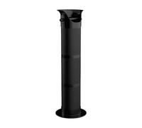 MagiDeal Coffee Knock Box Professional Detachable Premium Easy to Clean, Large Capacity Floor Standing Knock Box for Household Kitchen, Black