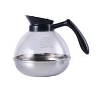 MagiDeal Coffee Pot Decanter Water Kettle Portable Espresso Machine Accessories Teapot 1.8 L Carafe for Coffees Maker Restaurant Home