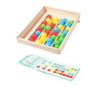 MagiDeal Color Sorting Toys Sensory Toys Recognition Portable Educational Gift Fine Motor Skills Learning Toy for Toddlers Boys Girls