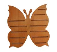 MagiDeal Compact Butterfly Shaped Rack Display Case for Collectors Gifts