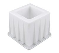 MagiDeal Concrete Hollow Brick Casting Cement Block Molding Tool Multipurpose Sturdy Garden DIY Tool Concrete Casting, for Bricklaying, Square