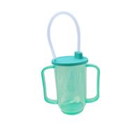 MagiDeal Convalescent Feeding Cup Drinking Bottle Washable Detachable with Tube and Lid Adults Sippy Cup for Porridge Seniors Office