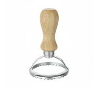 MagiDeal Cookie Cutter Dumpling Maker Tool Ravioli Stamp Pastry Cutter Empanada Press Fluted Rim for Secure Filling and Clean Cuts in One Press Suitable for Home Festive Meals, Small Round
