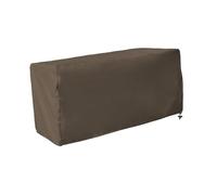 MagiDeal Deck Box Cover,Storage Bench,Rectangular,Tear Resistant Outdoor Waterproof Loveseat Cover for Patio Furniture Outside Chair, coffee, S