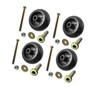 MagiDeal Deck Wheels Kit with Bolts & Locknuts Spare Parts Sturdy Replacement Accessories for 116-9981 68-2730 103-3168 103-4051, 4 Pieces Kit