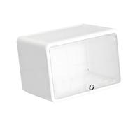 MagiDeal Desktop Storage Box Stationery Storage Container Sturdy Portable Lidded Office Organizer for Countertop Classroom Living Room