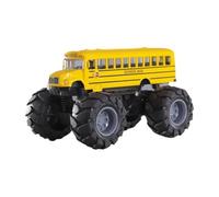 MagiDeal Diecast School Bus Toy Play Vehicles Toy Lightweight Creative Portable Pull Back Car Toy Monster Truck Toys for Children Kids Boys Girls Birthday Present, Yellow A
