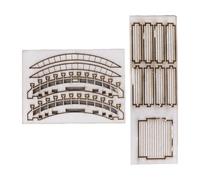MagiDeal DIY Building Model Assembly Kit Miniature Building Model 1/50 Handcrafted Fun Material Pack Gift Chinese DIY Craft Kit, Arch Bridges A