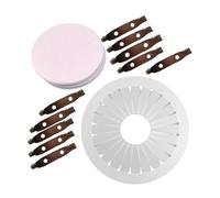 MagiDeal DIY Rosette Maker Kit Template Scrapbooking Crafts Versatile Handmade Ribbon Flower Making Tool Ribbon Rosette Brooch Making, Diameter 12cm