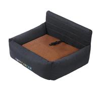 MagiDeal Dog Auto Seat Cat Auto Seat Clip on Leash Breathable Comftable Pet Sofa Bed Dog Booster for Small Dogs Indoor Cats Rabbits, Black