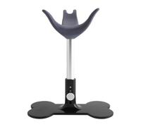 MagiDeal Dog Auxiliary Standing Bracket Seat Pet Hair Cutting Stool Dog Gift Comfortable Pet Stand Support Pet Bench for Pet Grooming, Grey