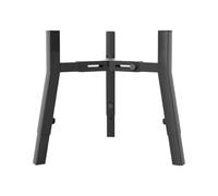 MagiDeal Dog Bowl Stand Single Dog Bowl Holder Iron Stable Non Slip Square Tube Pet Water Food Feeding Stand Adjustable for Pet Dish, Height Adjustable