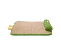 MagiDeal Dog Cooling Mat Pet Sleeping Bed Rattan Mat Soft Breathable Summer Washable Cushion Dog Bed for Cats Sleeping Crates Resting, 75cmx55cm