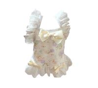 MagiDeal Dog Dress Puppy Summer Clothes Costume Puppy Lace Skirt Pet Princess Dress for Girls Dog and Cat Park Parties Walking Travel