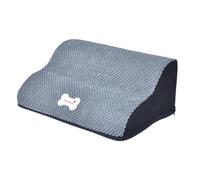 MagiDeal Dog Stairs Ramps Pet Ladder Gentle Slope Non Slip High Bed Climbing 2-steps Versatile Dog Slope Stairs for Older Dogs Puppy, Gray 15cm Height