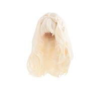 MagiDeal Doll Hair Crafts Dolls Accessories Fashion Sturdy Soft High Temperature Silk Curly Replacement Handmade for 7.87'' Dolls