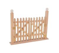 MagiDeal Dollhouse Door Frame Dollhouse Furniture Simulation Adornment Tiny House Accessories Sturdy Wooden Gate for 1/12 Photo Props