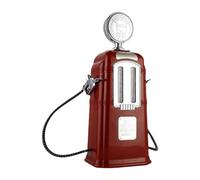 MagiDeal Double Pump Beverage Dispenser Bar Tool 2L Two Chamber Dispenser for Juice Parties, Red