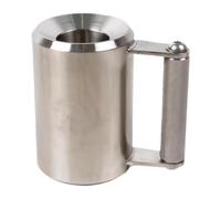 MagiDeal Dumbbell Coffee Mug Dumbbell Cup for Coffee Enthusiast Funny Stainless Steel Sports Water Cup for Strength Training Fitness, 8kg Hold 120ml