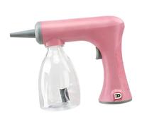 MagiDeal Electric Bubble Machine, Foam Maker, Hairdressing Gift, Portable Styling Tool, Even Foam with Bottle, Salon Accessory, Pink