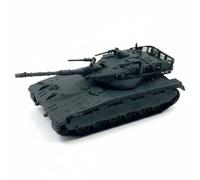 MagiDeal Electric Tank Miniature Model Armored Vehicle Display Piece With Adjustable Turret And Barrel Precision Resin Construction Suitable for wargaming, Merkava Mk2 Green