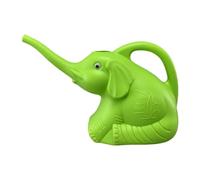 MagiDeal Elephant Shaped Watering Can Plant Waterer Childrens Watering Can Cartoon Lightweight Long Spout Water Pot 2L Water Can Kids for Garden Flower Indoor Outdoor,Elephant A,Green-2L