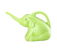 MagiDeal Elephant Shaped Watering Can Plant Waterer Childrens Watering Can Cartoon Lightweight Long Spout Water Pot 1.5L Water Can Kids for Garden Flower Indoor Outdoor,Elephant A,Green-1.5L