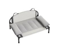 MagiDeal Elevated Dog Bed Raised Pet Cot All Seasons Indoor Outdoor Cooling Lightweight Removable and Washable Dog Sofa for Dogs Cats