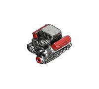 MagiDeal Engine Model Garage Scene Model 1:64 Workshop Equipment Simulated Pretend Play Toy Realistic Parts Workshop Repair Prop, Style C