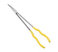 MagiDeal Extra Long Pin Reach Pliers Repair Tool Maintenance Strong Comfort Grip Long Pin Nose Pliers 16inch for Garage Home Mechanics, 45 Degree