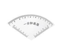 MagiDeal Eyebrow Stencil Shaping Tool Portable Accessory with Arch Guide Easy to Use Professional Pocket Sized Sturdy Reusable White