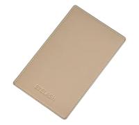 MagiDeal Eyelash Extension Grafting Pad Efficient Application Tool PU Leather Convenient Portable Eyelash Extension Board Tool, Beige